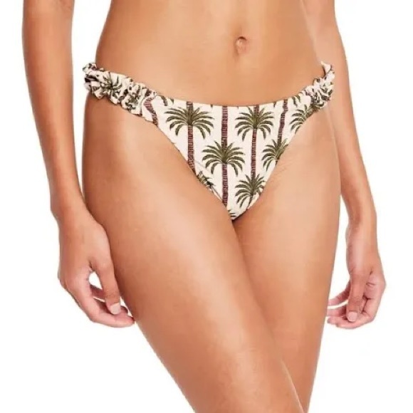 Agua Bendita x Target Women’s Palm Súper Cheeky Bikini Bottom - Picture 2 of 5